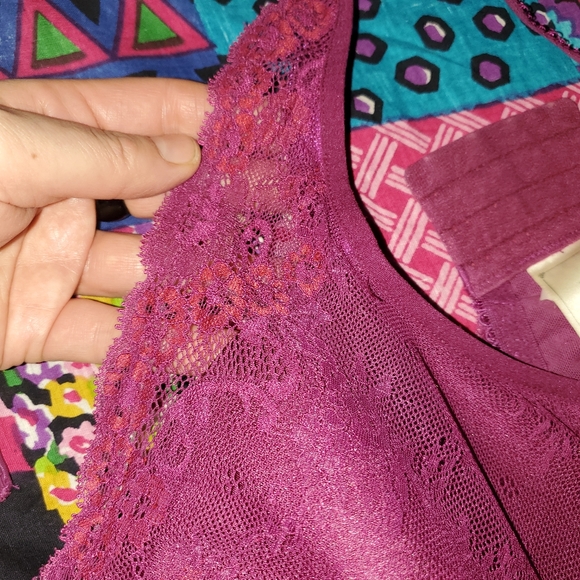 [40DDD/E] Dèesse ~ Temptress Lace Detail Plunge Bra - Picture 4 of 8